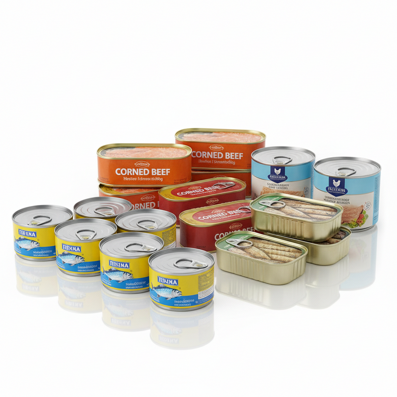 Fish and Meat Can