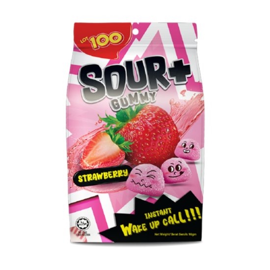 SOUR + GUMMY STRAWBERRY