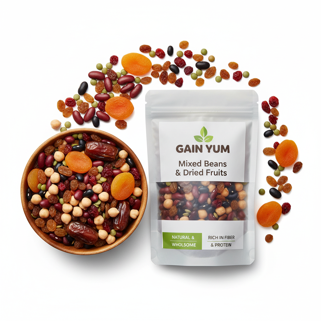 GAIN YUM MIXED BEANS AND DRIED FRUITS