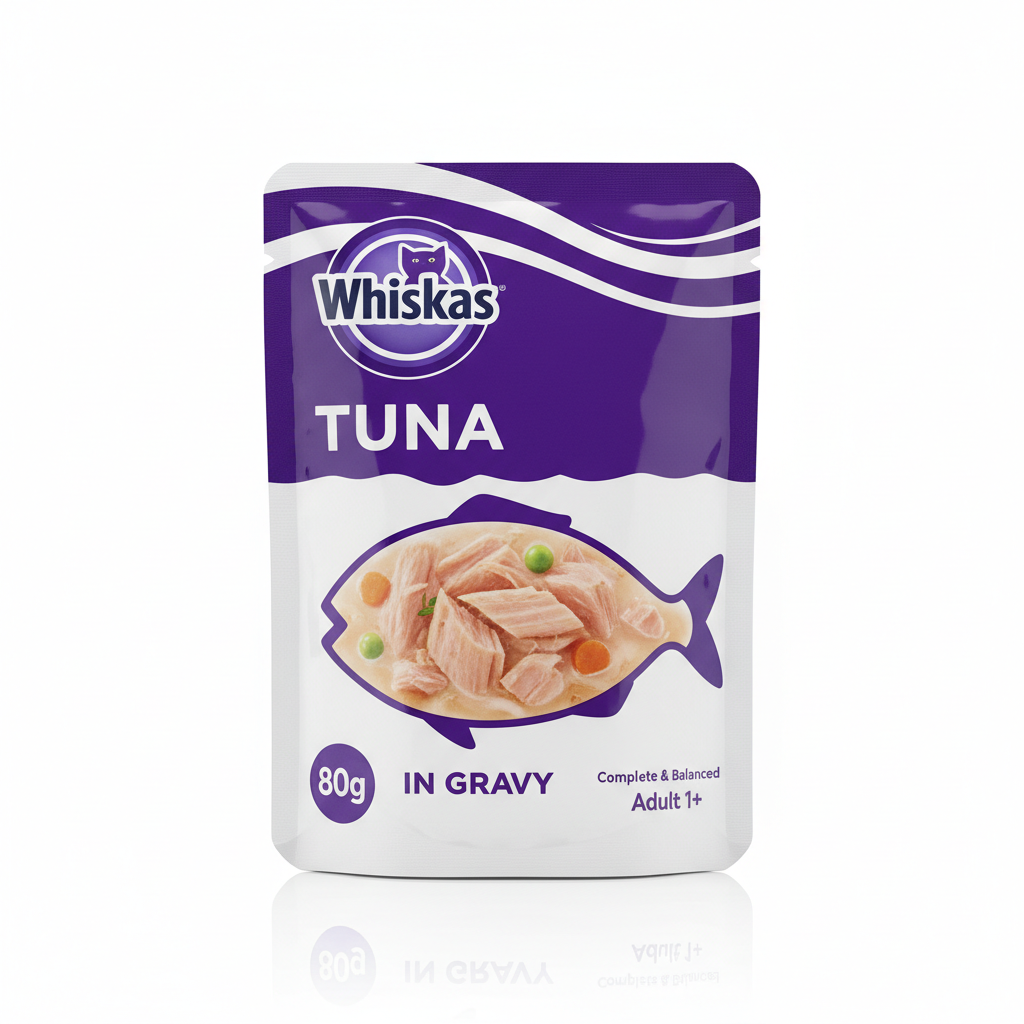 WHISKAS TUNA 80G